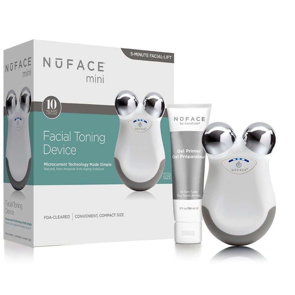 Nuface facial toning device